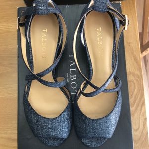 Denim sandals